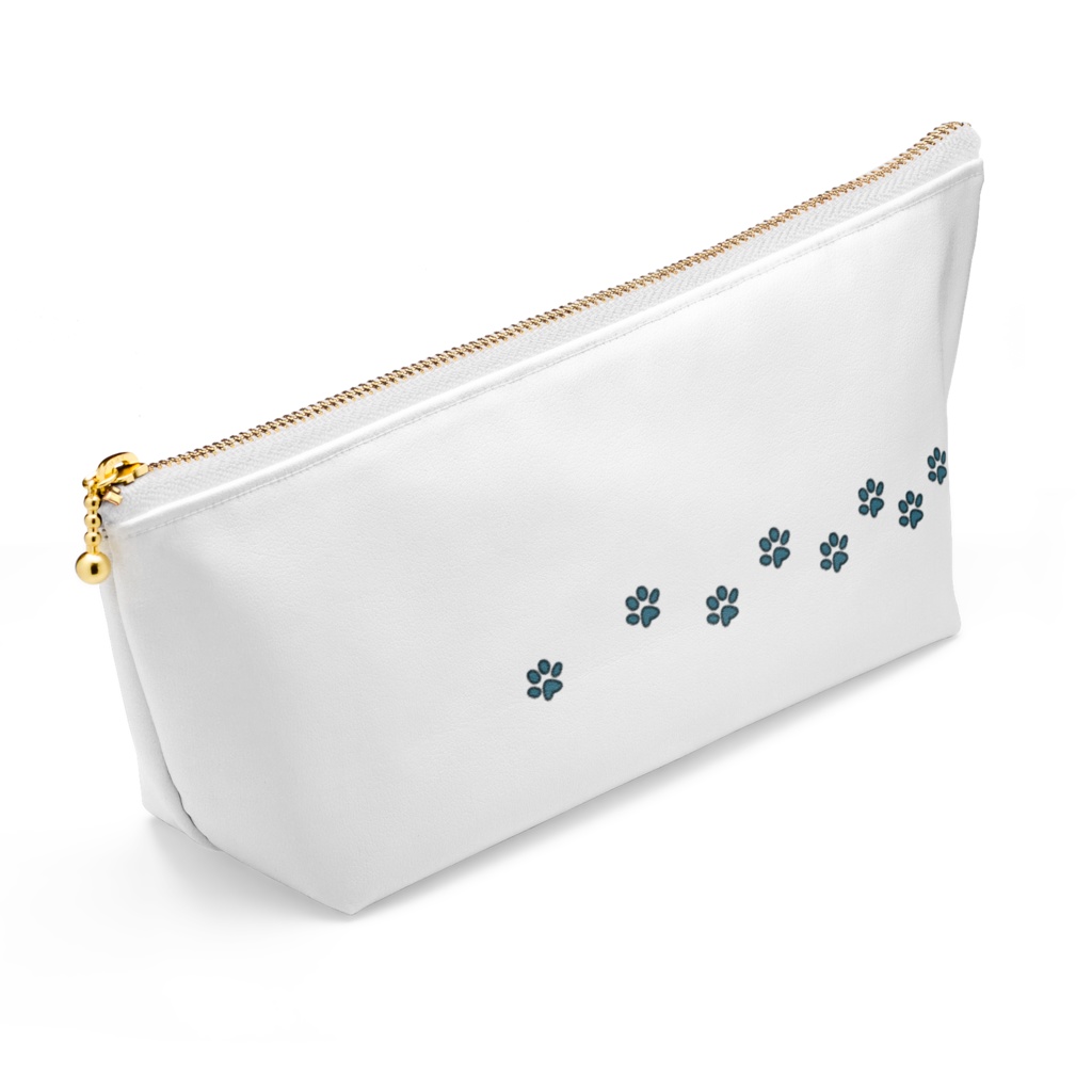 猫の足跡ポーチ