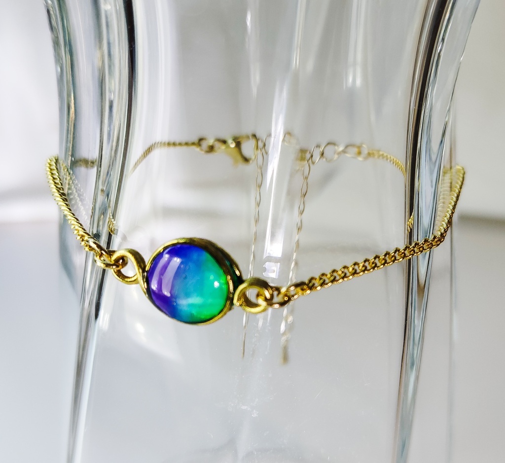 鯉月石のブレスレット