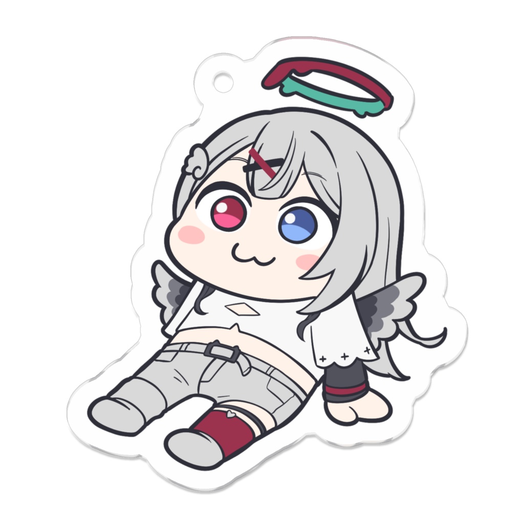 【二次創作】みしぇちゃんだからしょうがないアクキー