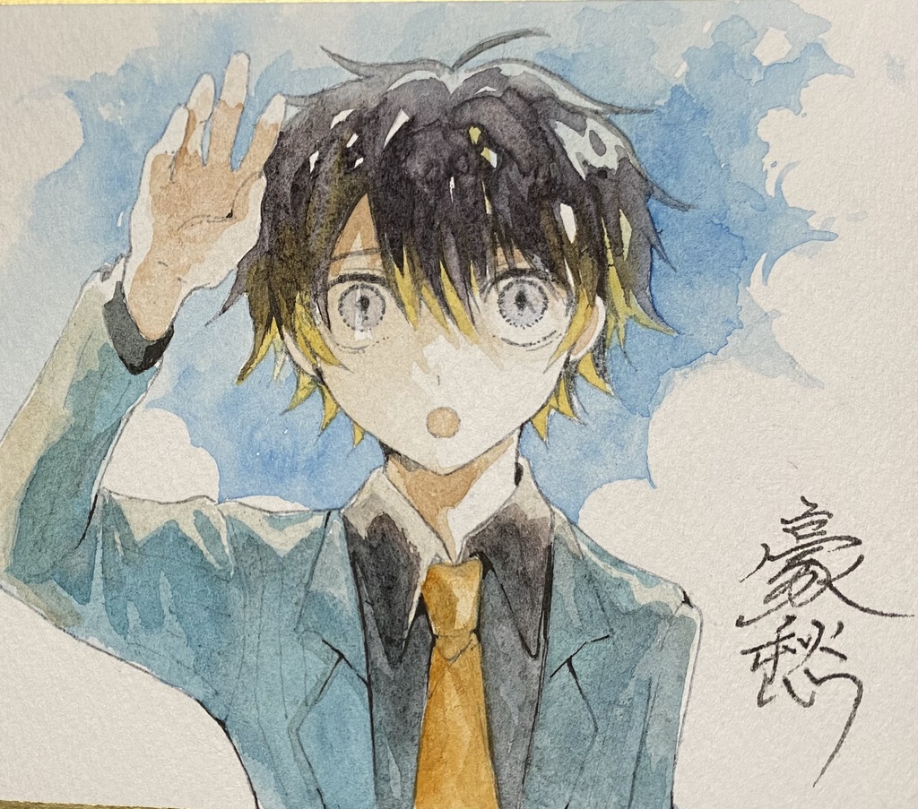 【 夏コミ落選企画 】色紙イラスト & サイン - 第1弾