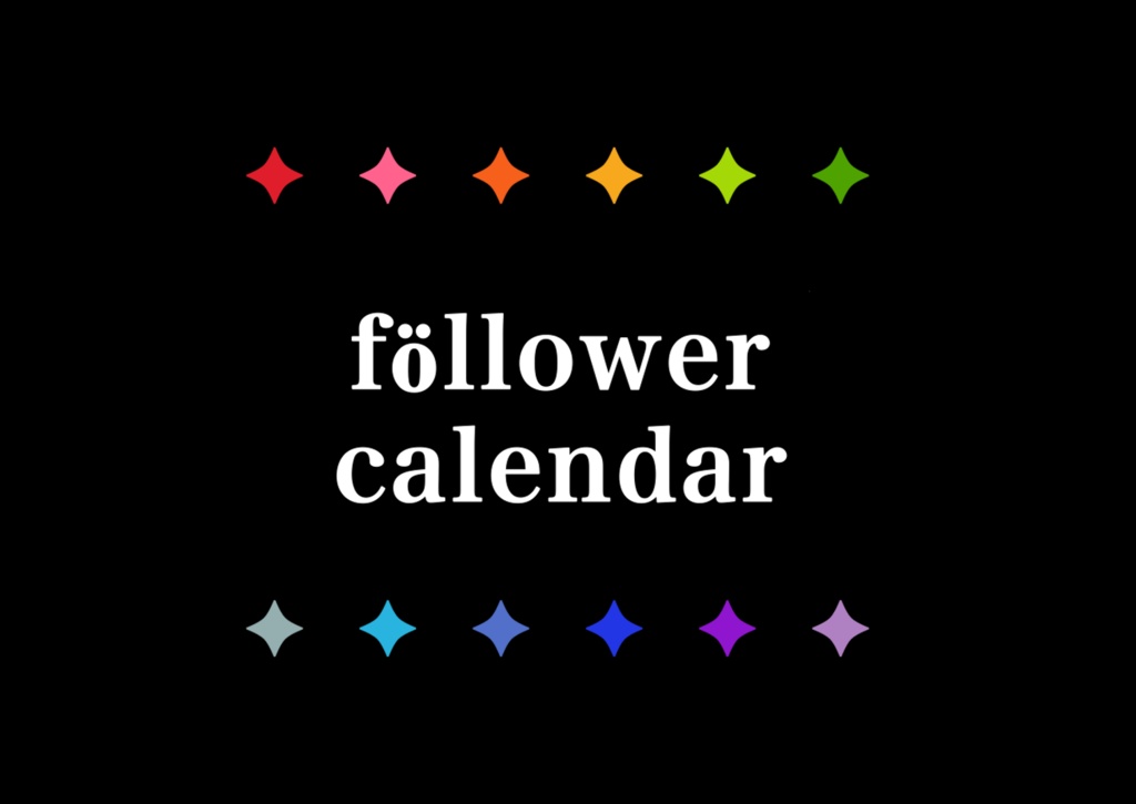 follower calendar