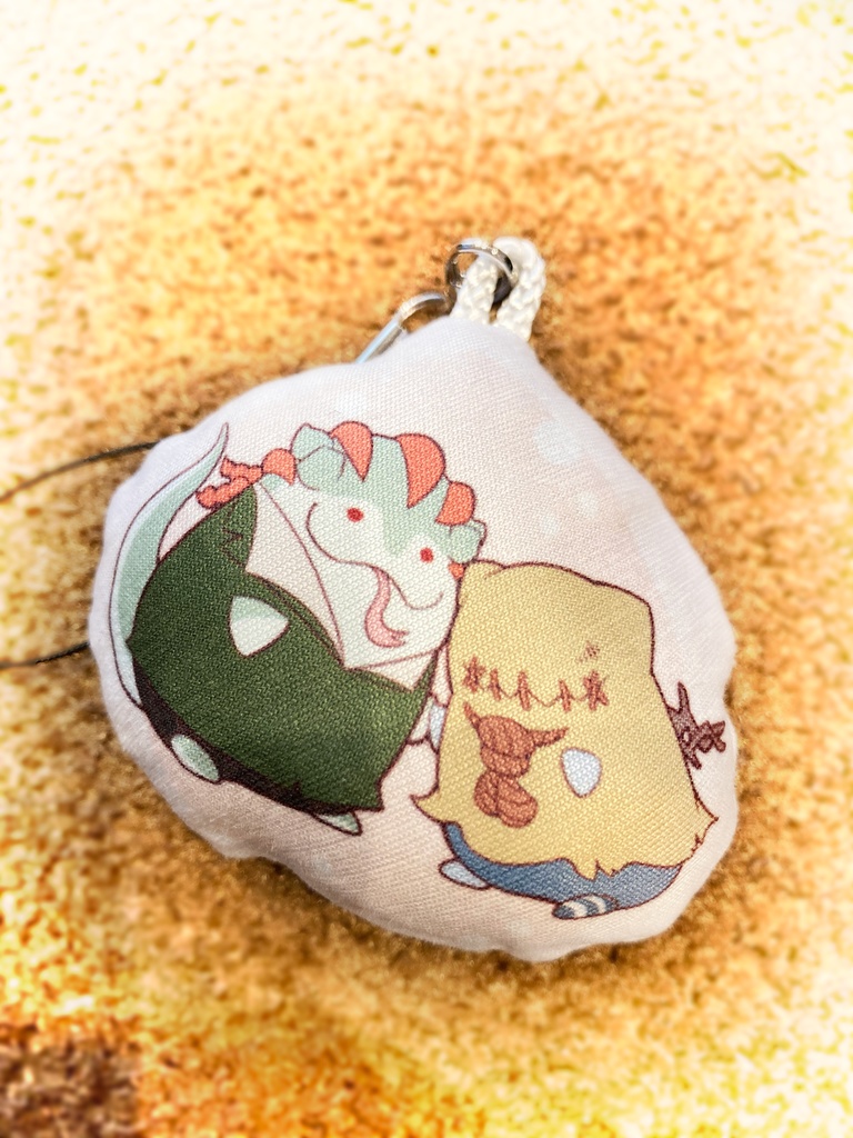 ルキノ＆ロビー仲良しクッションストラップ