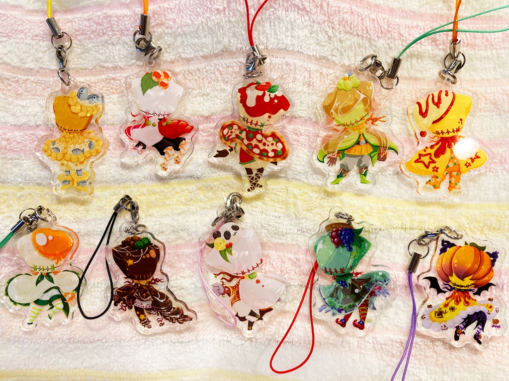 ロビー君ストラップ【お料理創作衣装】