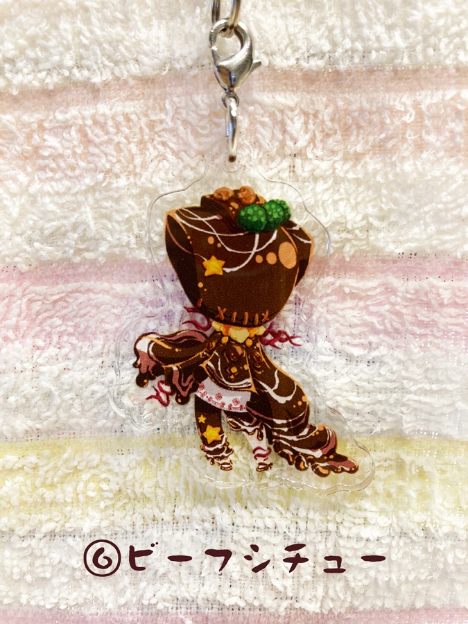 ロビー君ストラップ【お料理創作衣装】