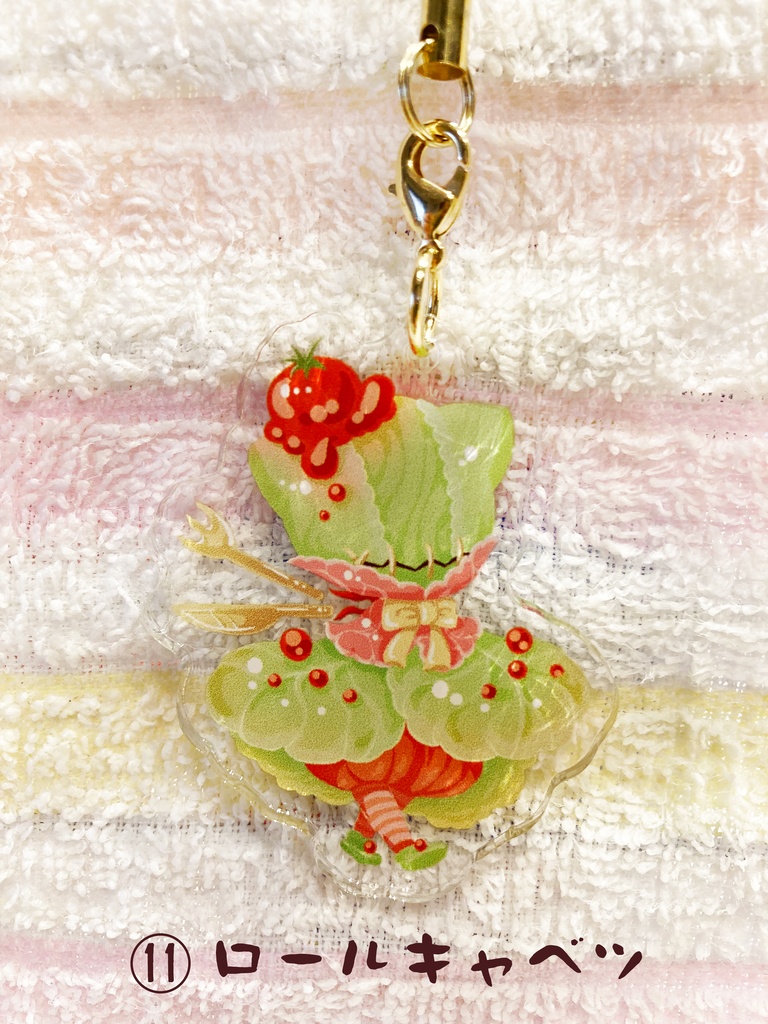 ロビー君ストラップ【お料理創作衣装】