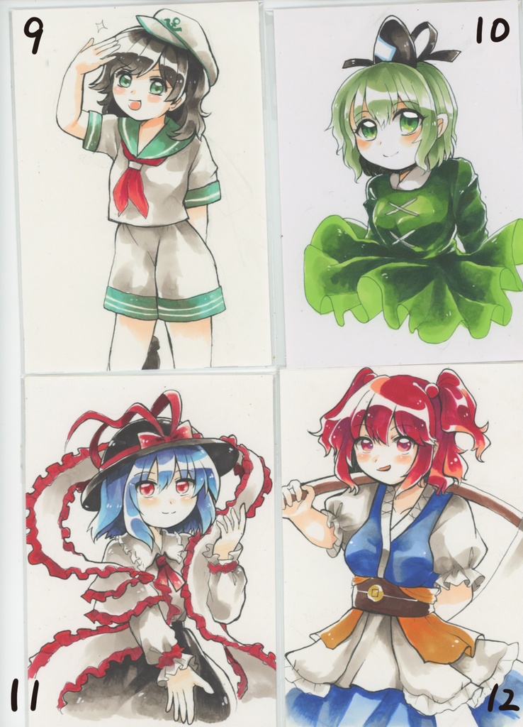 過去イラスト原画