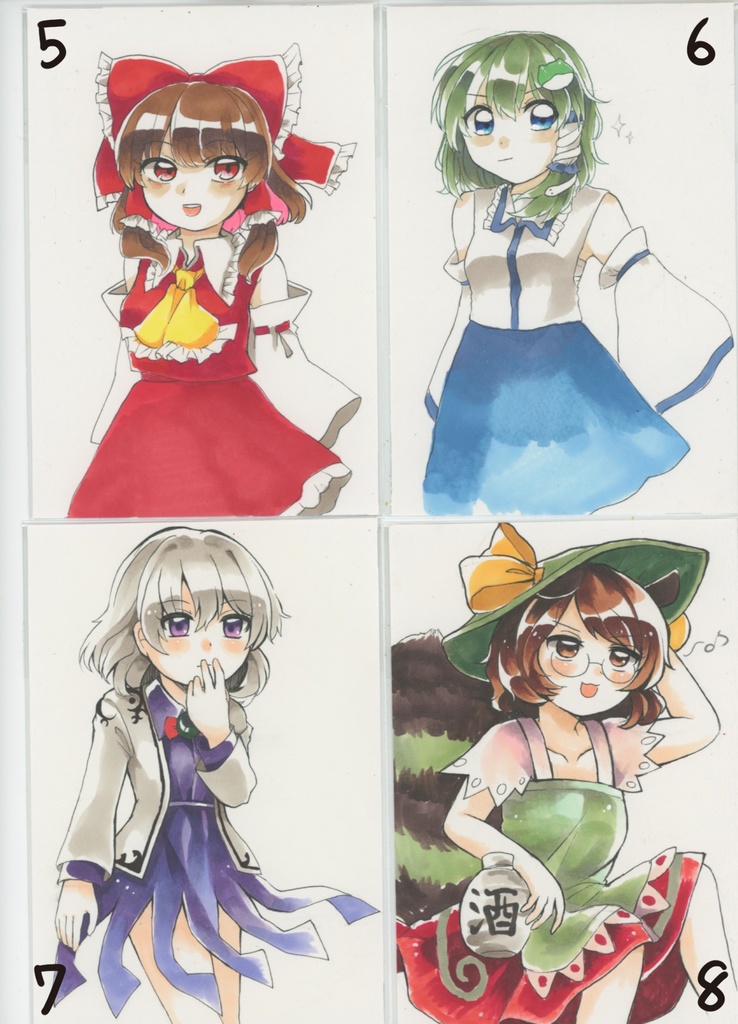 過去イラスト原画