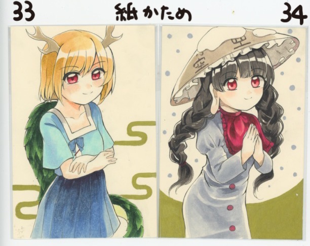 過去イラスト原画