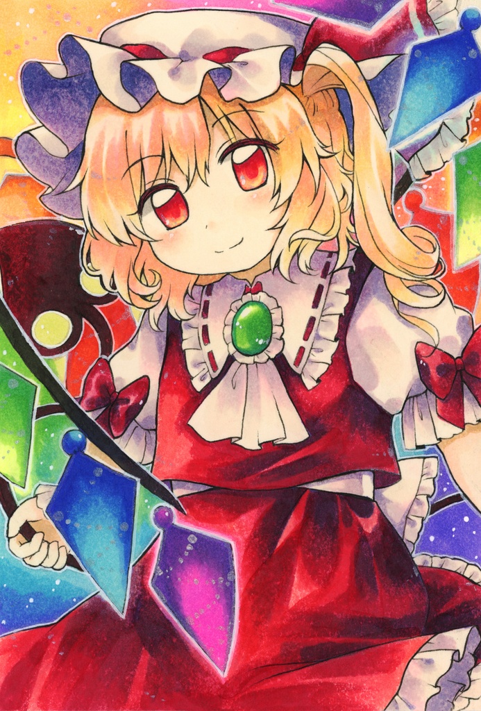 東方紅魔郷編 ポストカード原画 - まあのお店 - BOOTH