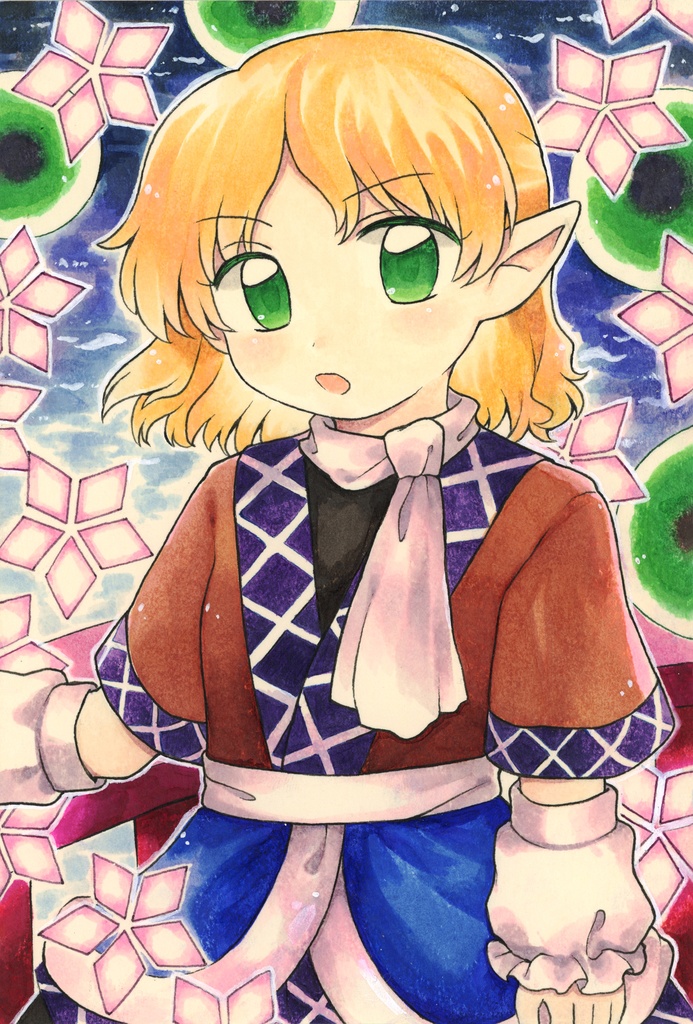 東方地霊殿編 ポストカード原画