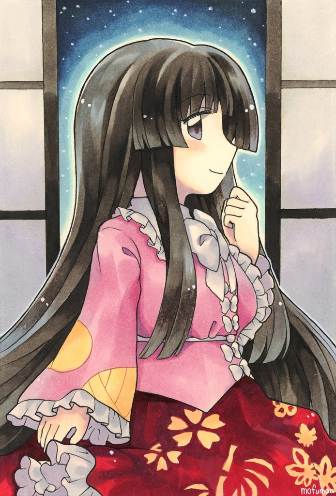 東方永夜抄編 ポストカード原画