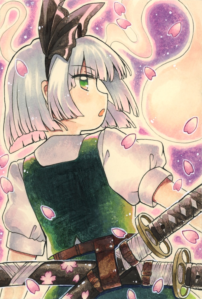 東方妖々夢編 ポストカード原画