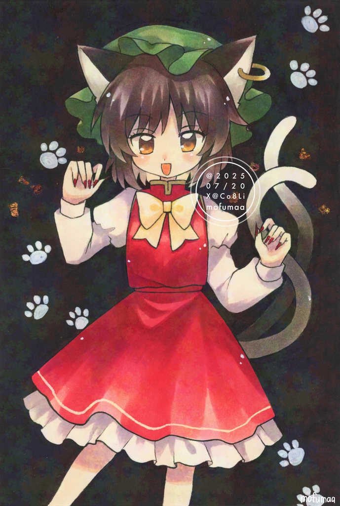 東方妖々夢編 ポストカード原画