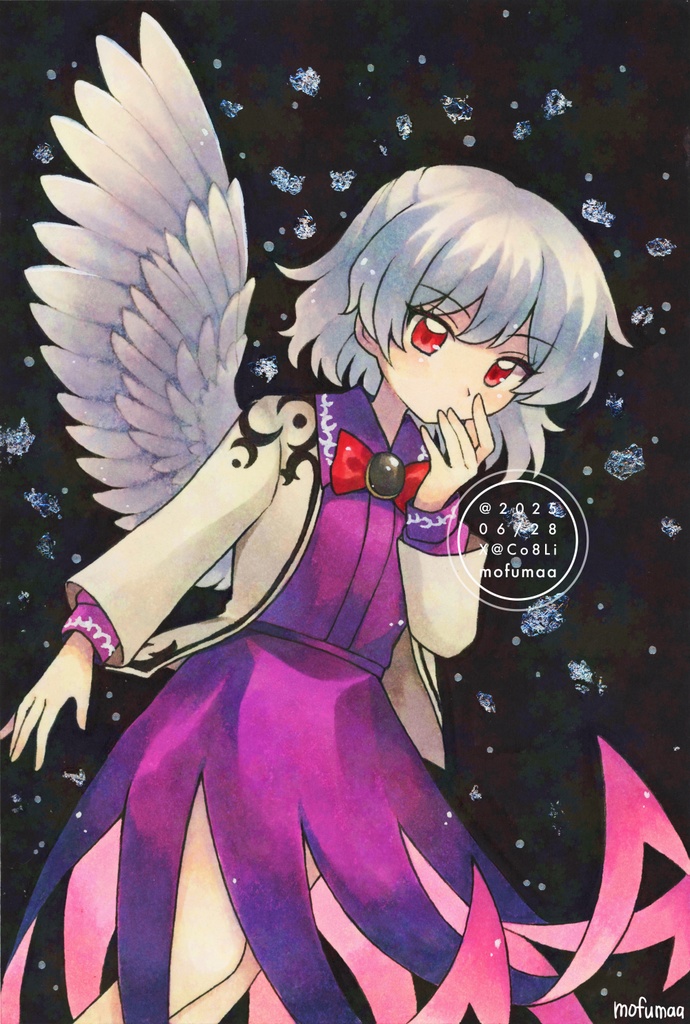 東方紺珠伝編 ポストカード原画