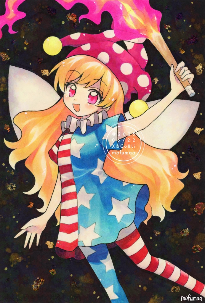 東方紺珠伝編 ポストカード原画