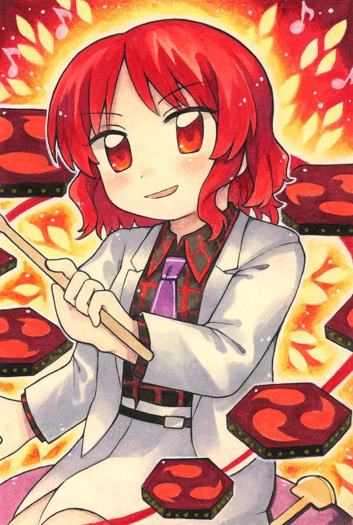 東方輝針城編 ポストカード原画