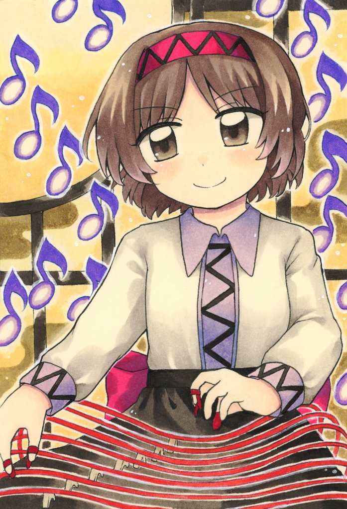 東方輝針城編 ポストカード原画