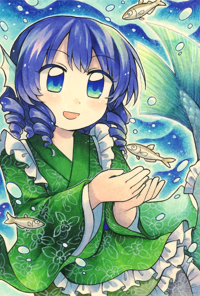 東方輝針城編 ポストカード原画