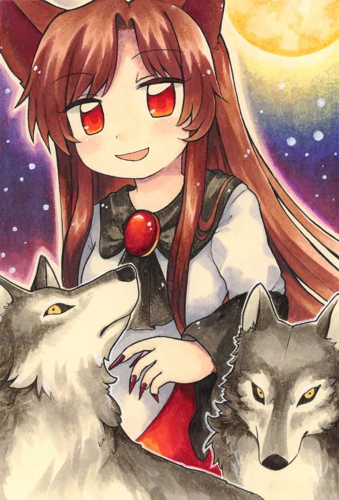 東方輝針城編 ポストカード原画