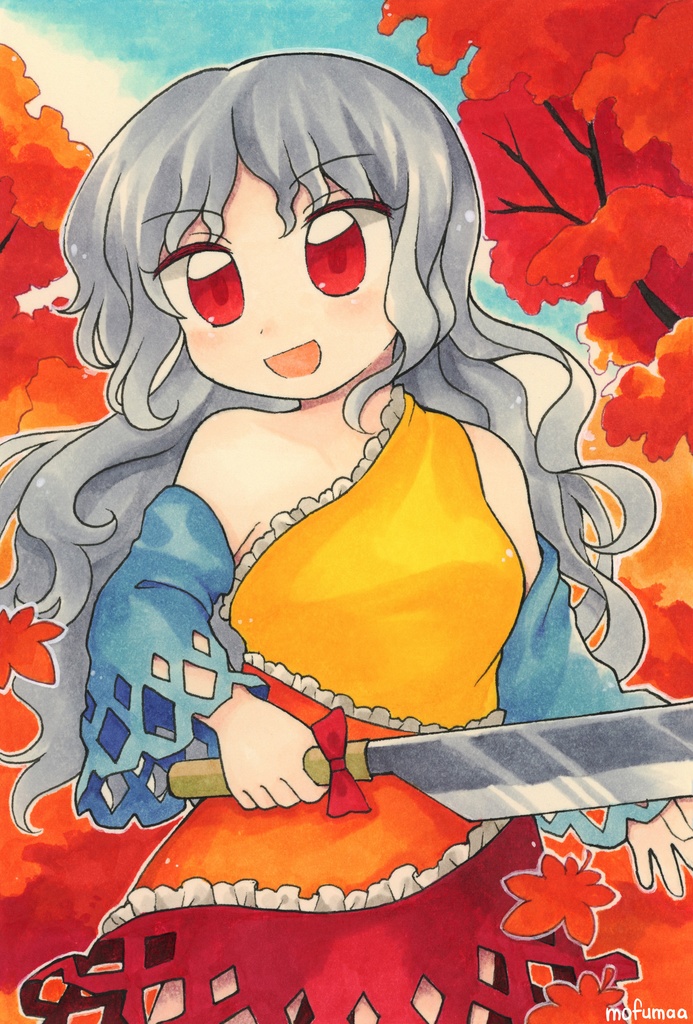 東方天空璋編 ポストカード原画