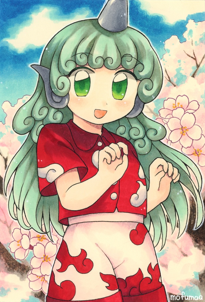 東方天空璋編 ポストカード原画