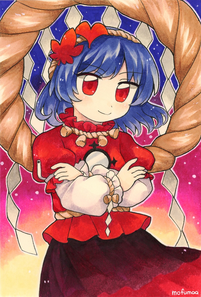 東方風神録+a編 ポストカード原画