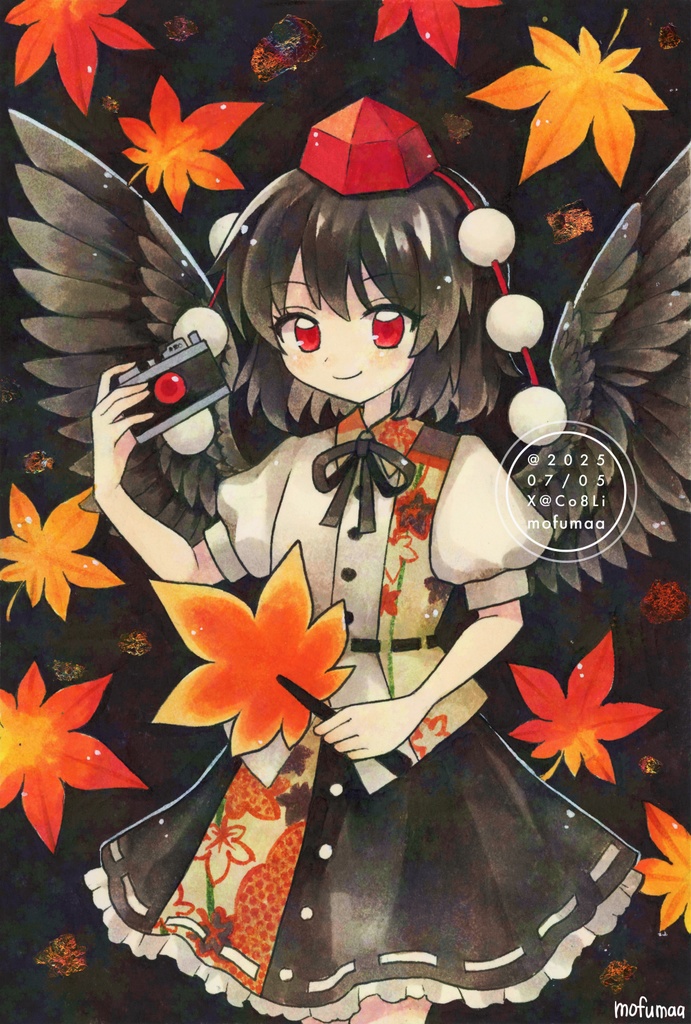 東方風神録+a編 ポストカード原画