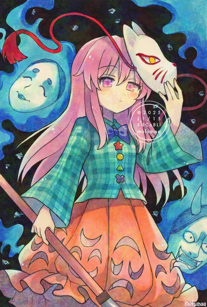 東方project ポストカード原画 その1