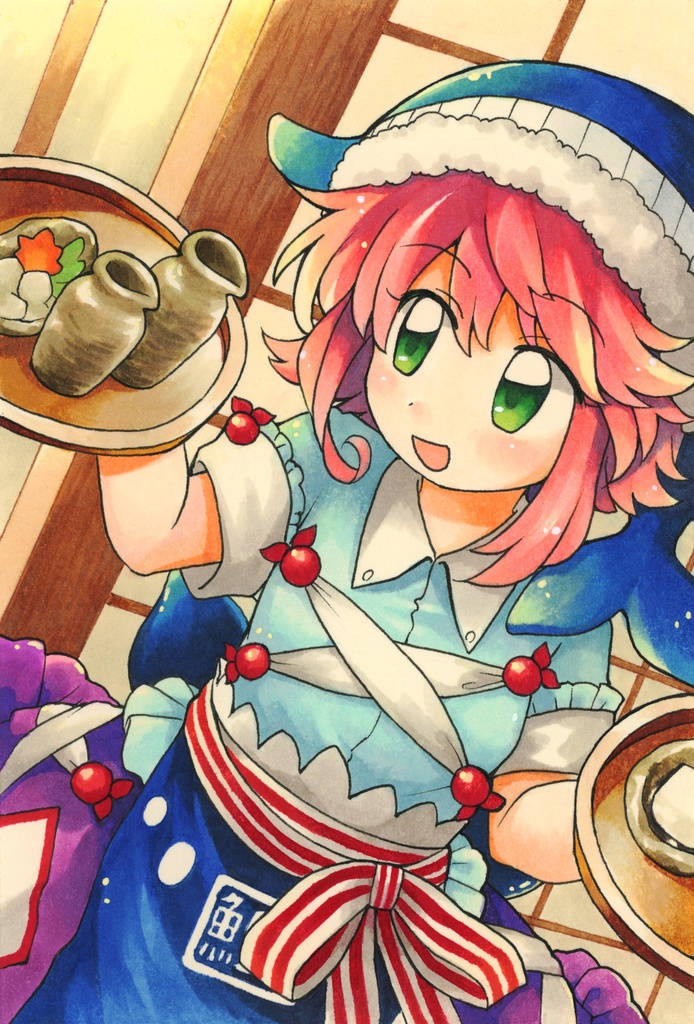 東方project ポストカード原画 その1