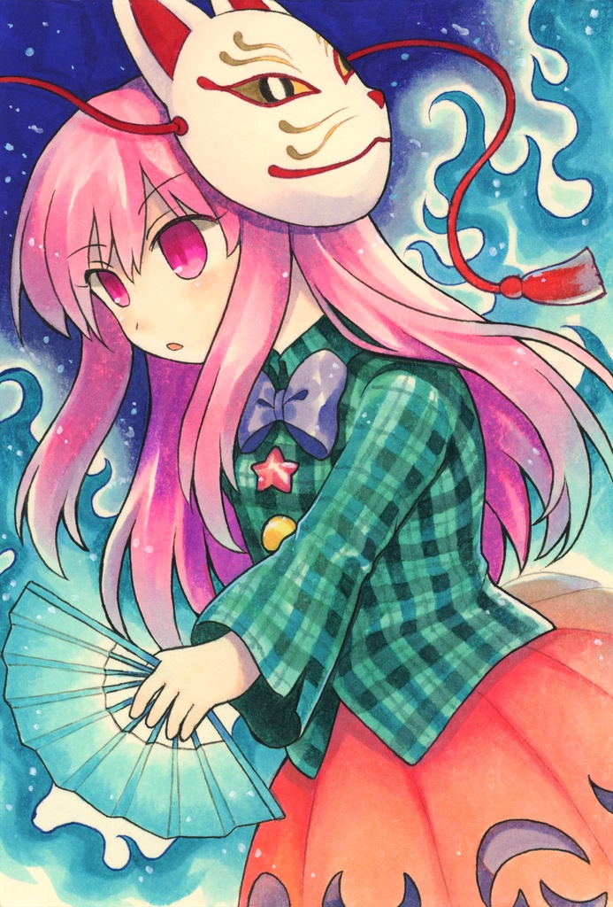 東方project ポストカード原画 その1