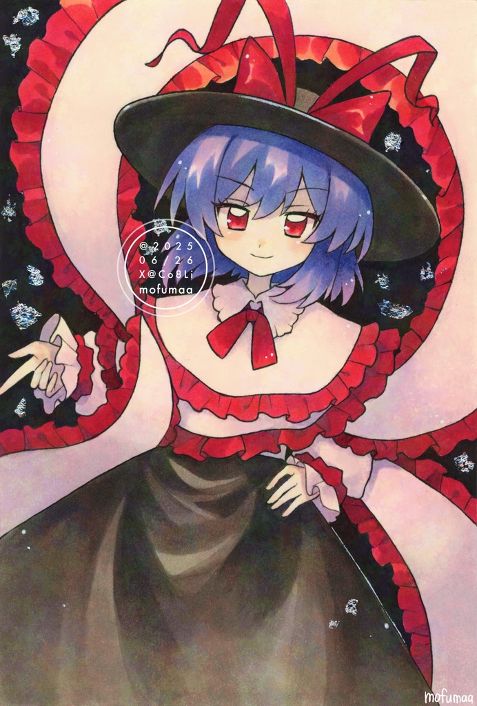 東方project ポストカード原画 その1