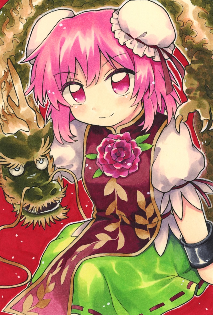 東方project ポストカード原画 その1