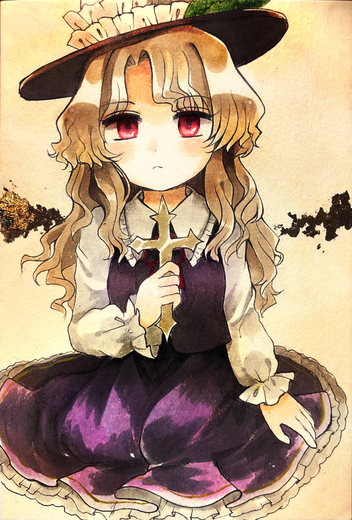 東方project ポストカード原画 その2