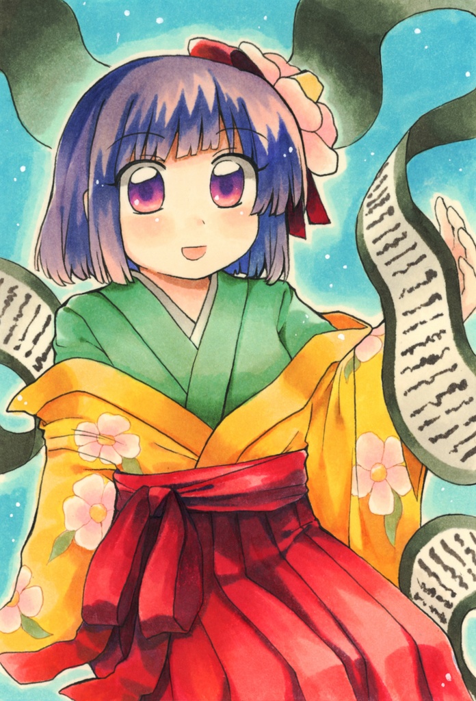 東方project ポストカード原画 その2