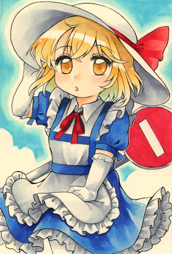 東方project ポストカード原画 その2
