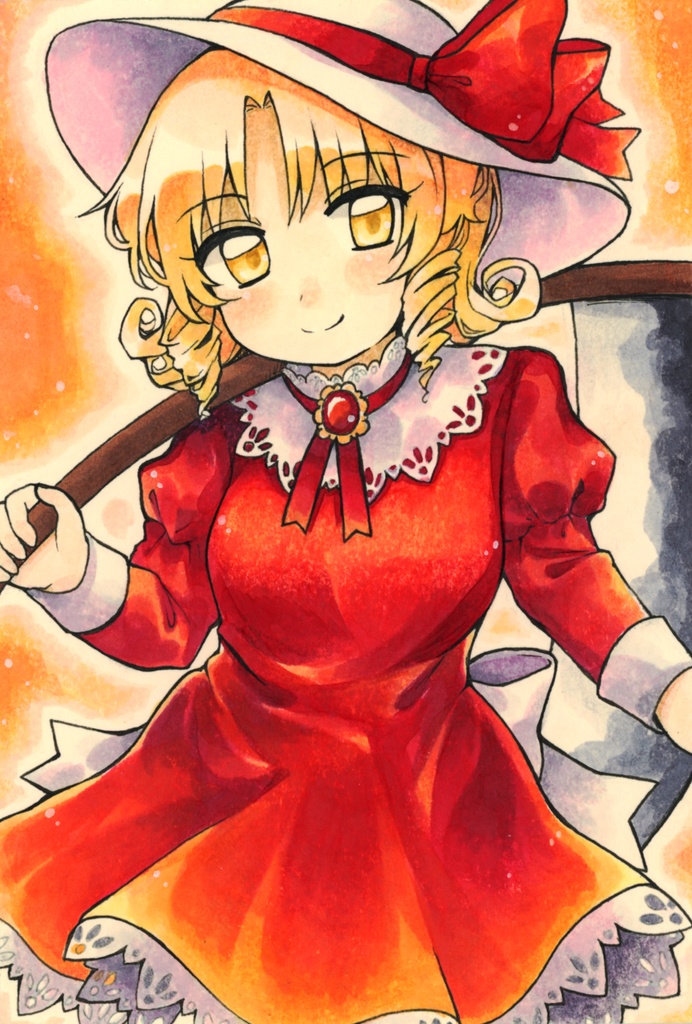 東方project ポストカード原画 旧作