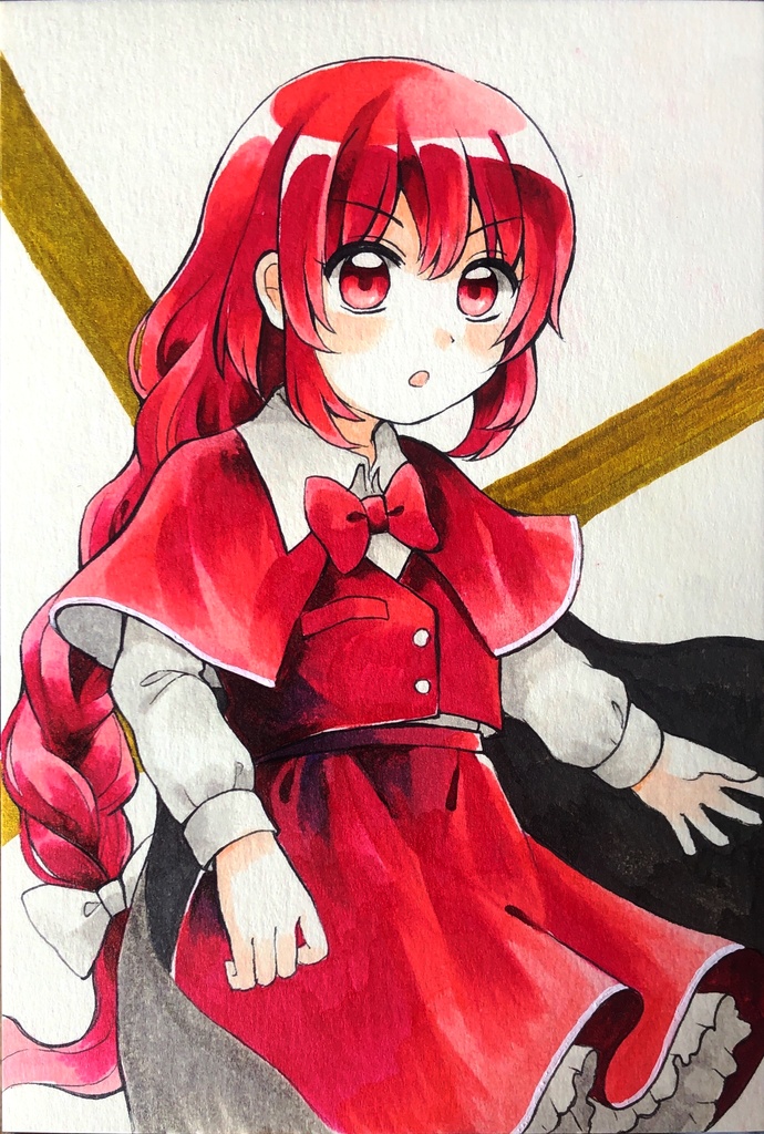 東方project ポストカード原画 旧作