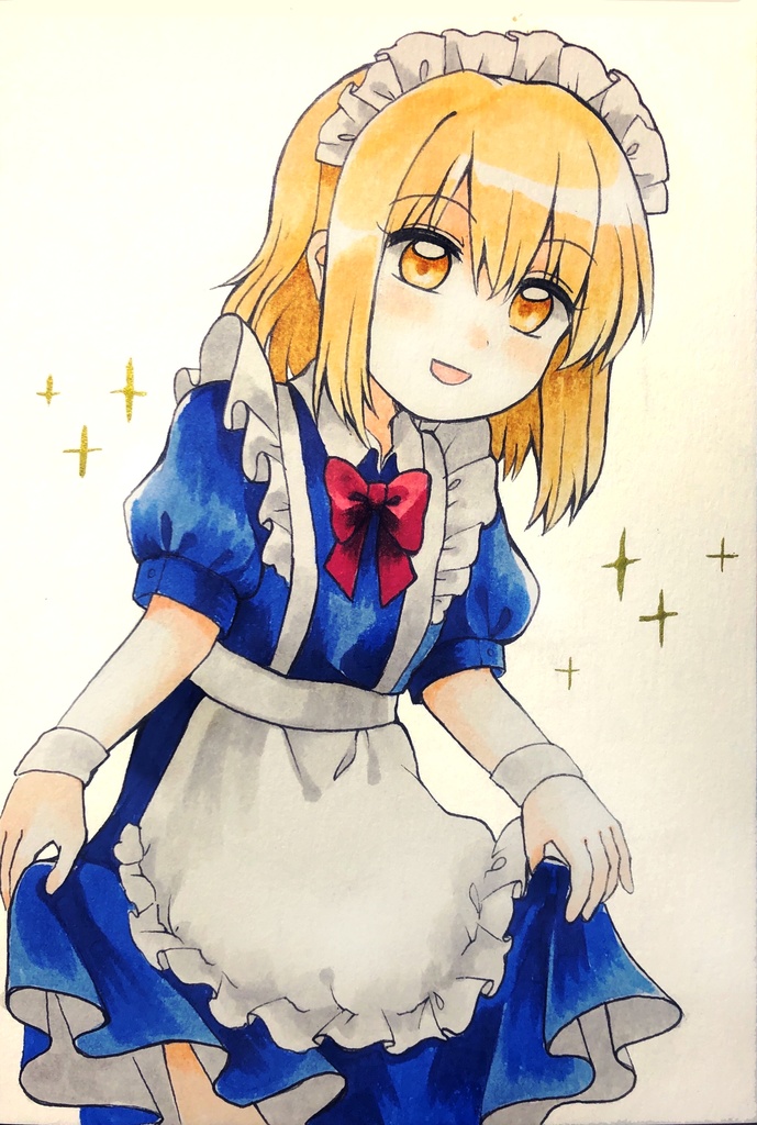 東方project ポストカード原画 旧作