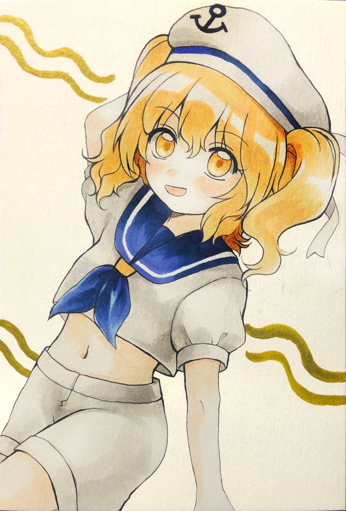 東方project ポストカード原画 旧作