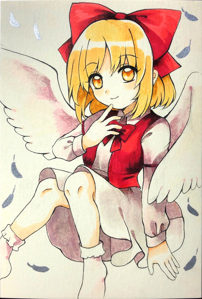 東方project ポストカード原画 旧作