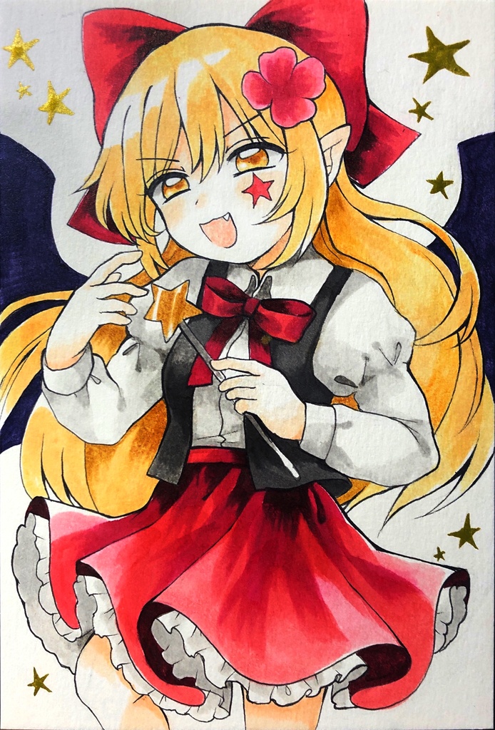 東方project ポストカード原画 旧作