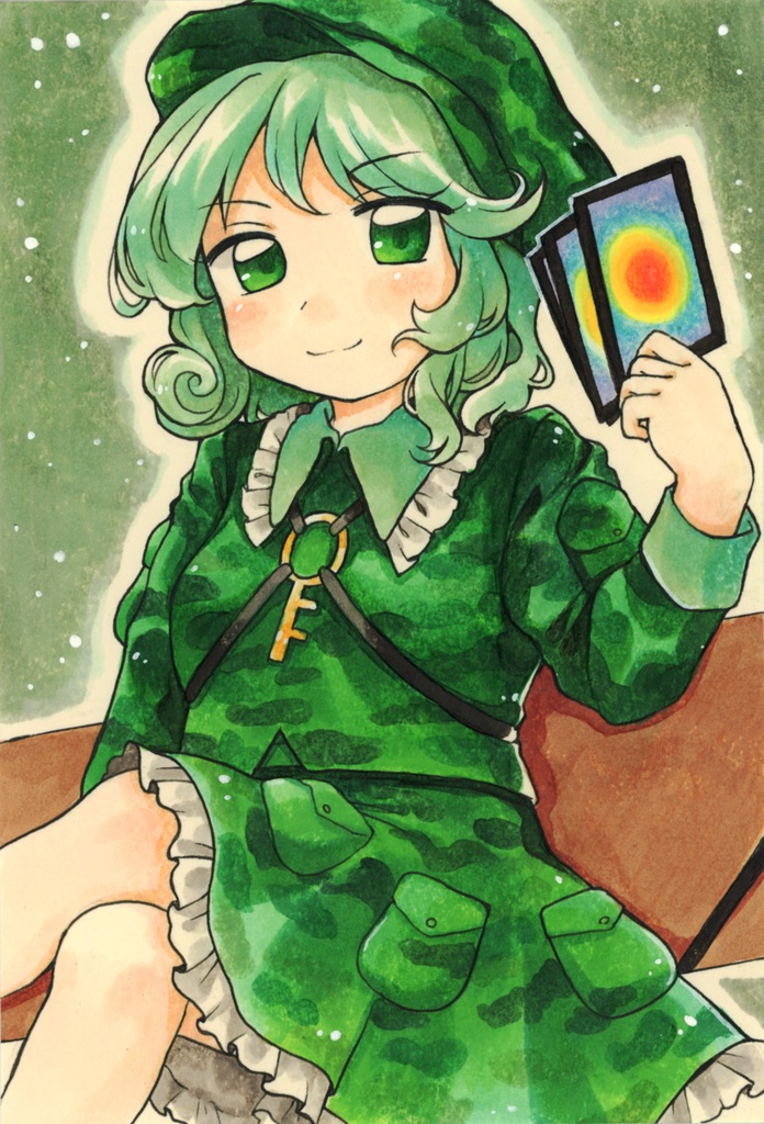 東方虹龍洞編 ポストカード原画
