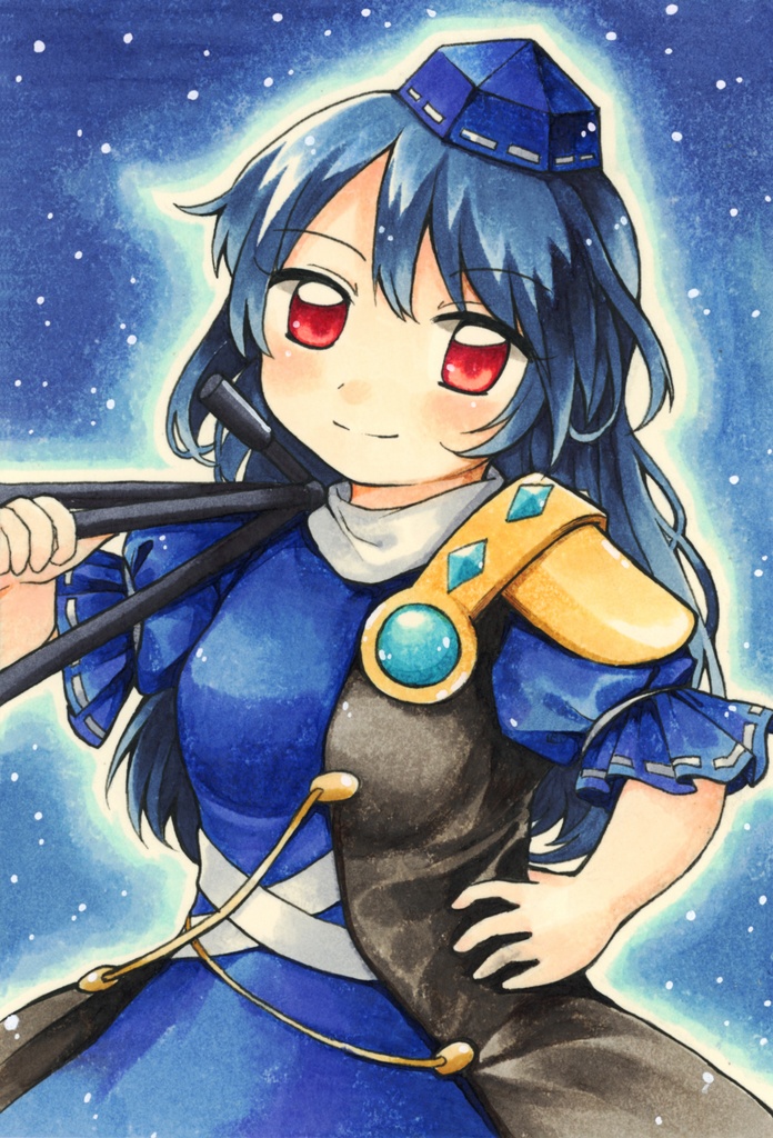 東方虹龍洞編 ポストカード原画