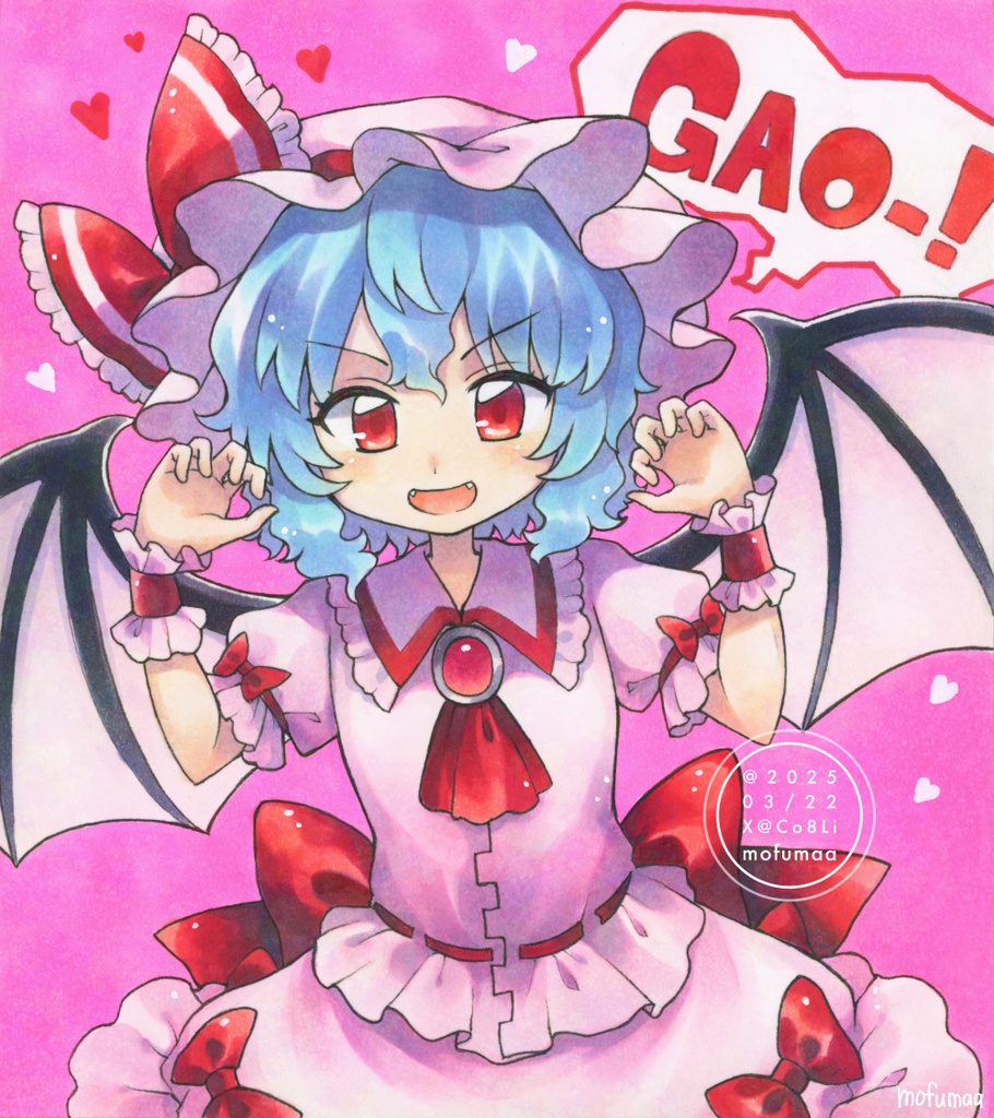 有償リクエスト ポストカード原画/小色紙/A5