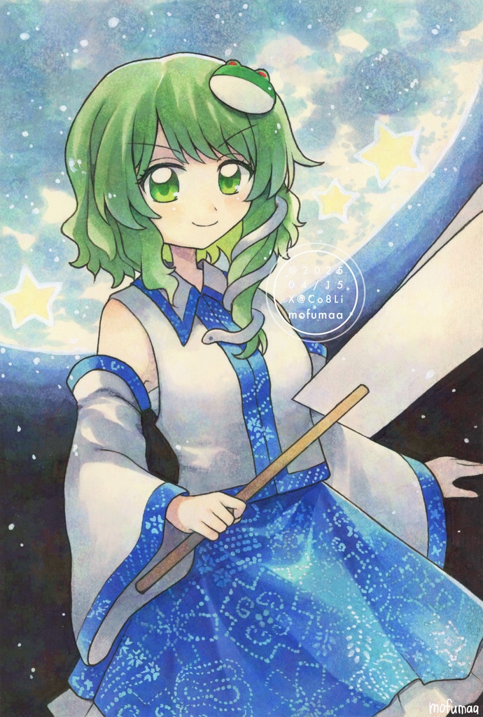 有償リクエスト ポストカード原画/小色紙/A5