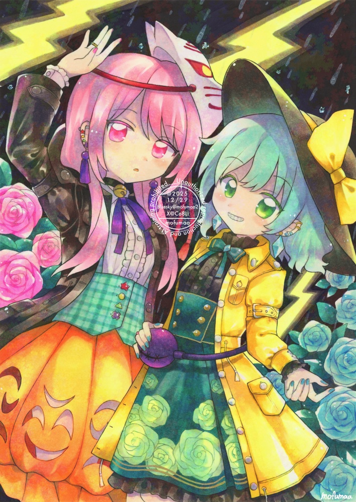 有償リクエスト ポストカード原画/小色紙/A5