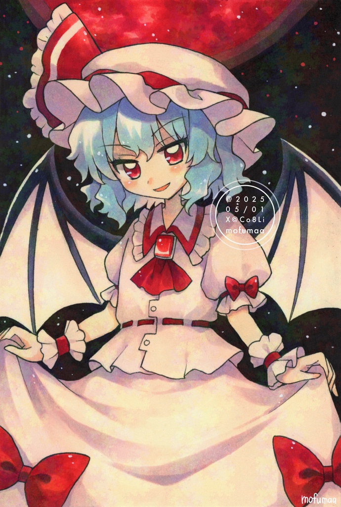 有償リクエスト ポストカード原画/小色紙/A5