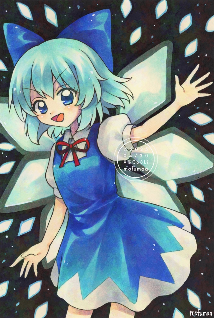 有償リクエスト ポストカード原画/小色紙/A5