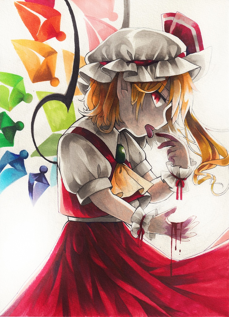 B5サイズアナログ原画