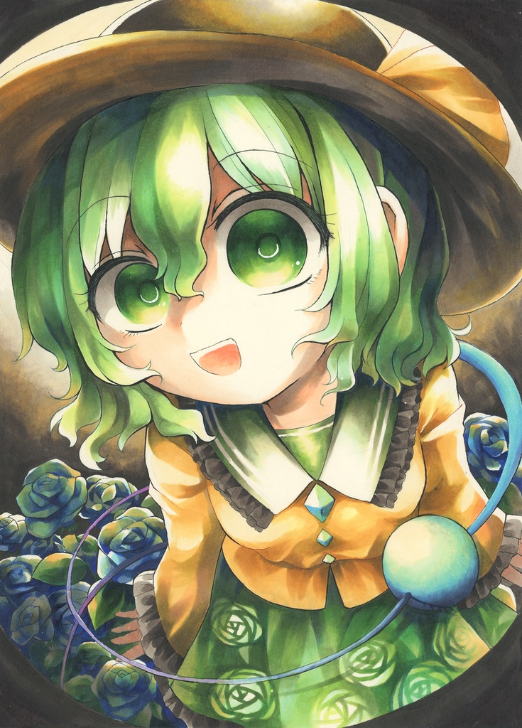 B5サイズアナログ原画